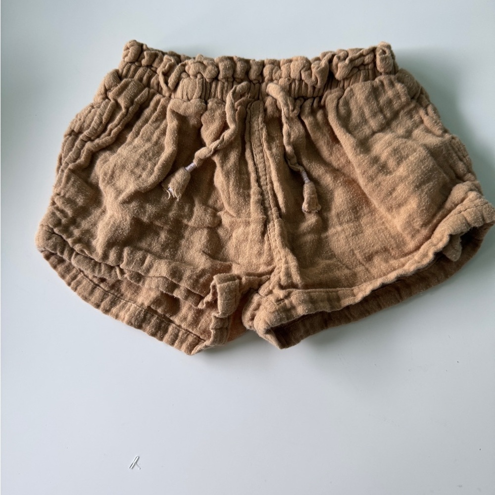 Pink Chicken Tan Theodore Shorts